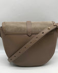 Stella & Dot Mushroom Leather Sloane Crossbody Bag
