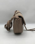 Stella & Dot Mushroom Leather Sloane Crossbody Bag