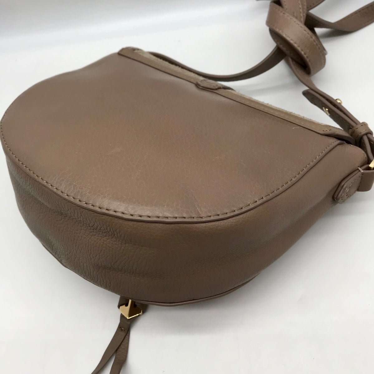 Stella &amp; Dot Mushroom Leather Sloane Crossbody Bag