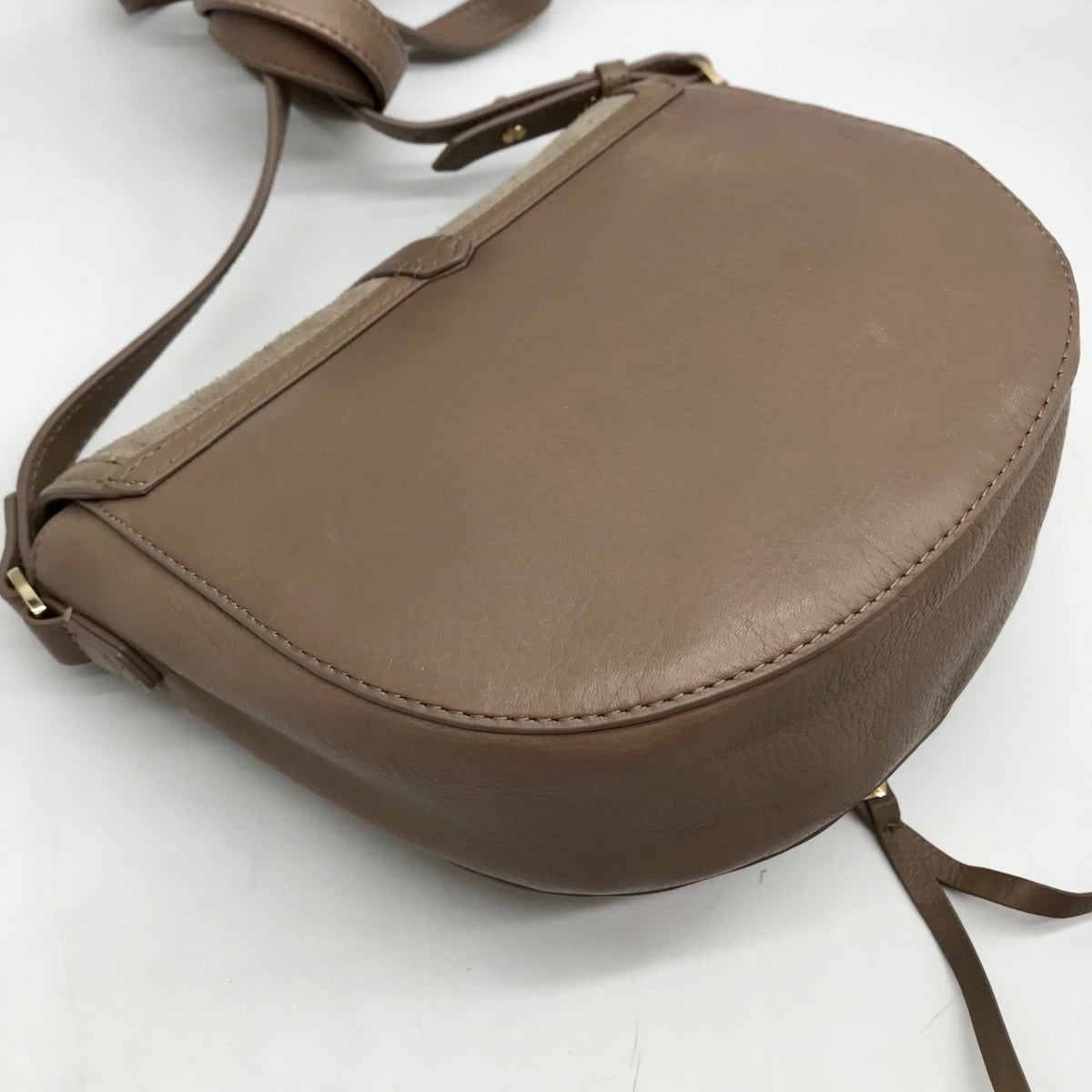 Stella &amp; Dot Mushroom Leather Sloane Crossbody Bag