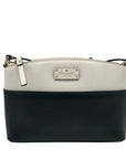 Kate Spade Black & White Leather Grove Street Millie Crossbody Bag