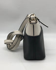 Kate Spade Black & White Leather Grove Street Millie Crossbody Bag