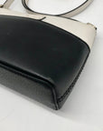 Kate Spade Black & White Leather Grove Street Millie Crossbody Bag