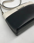 Kate Spade Black & White Leather Grove Street Millie Crossbody Bag