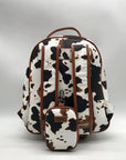 Wrangler Cow Print Faux Leather Backpack