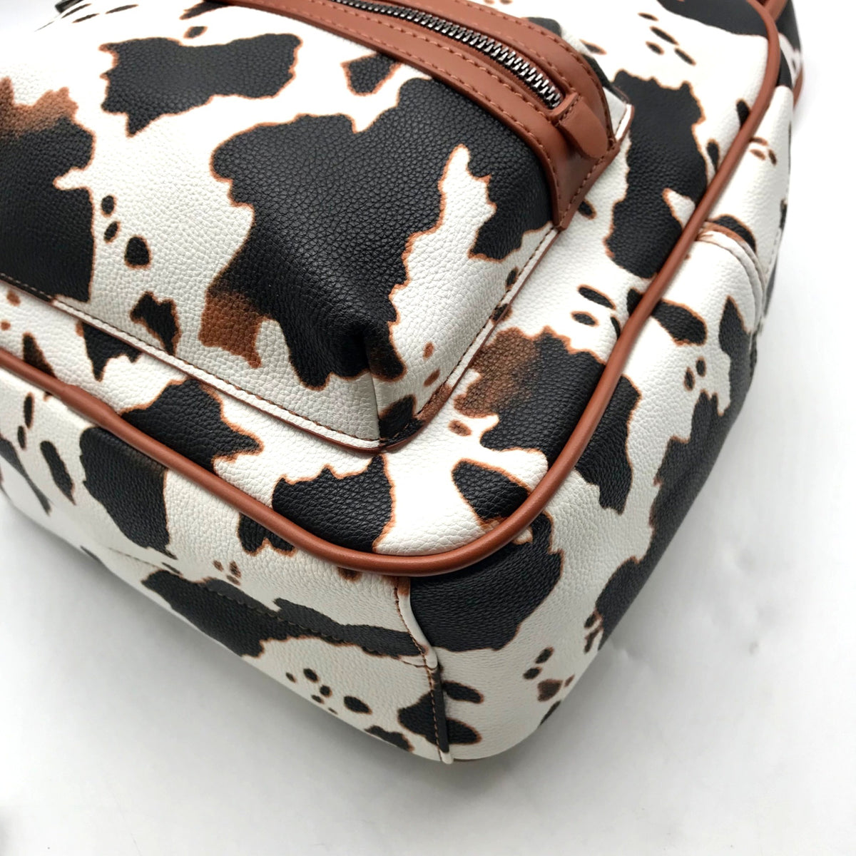 Wrangler Cow Print Faux Leather Backpack
