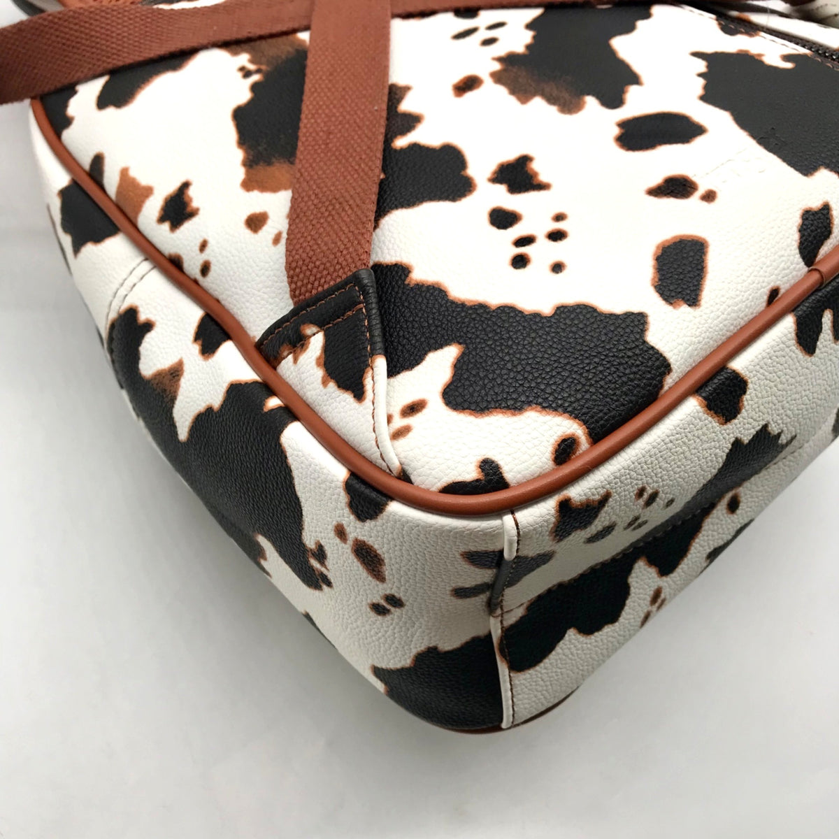 Wrangler Cow Print Faux Leather Backpack