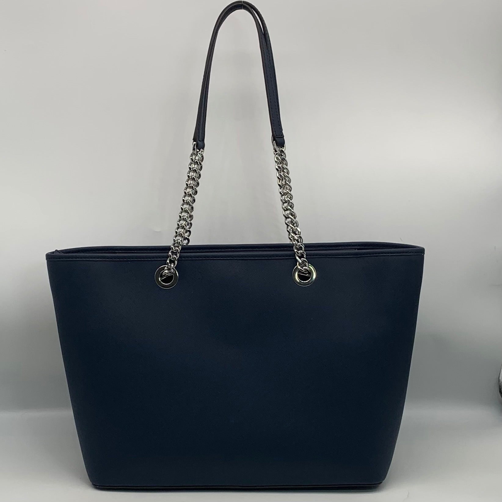 Michael Kors East West Shania Navy Chain Tote