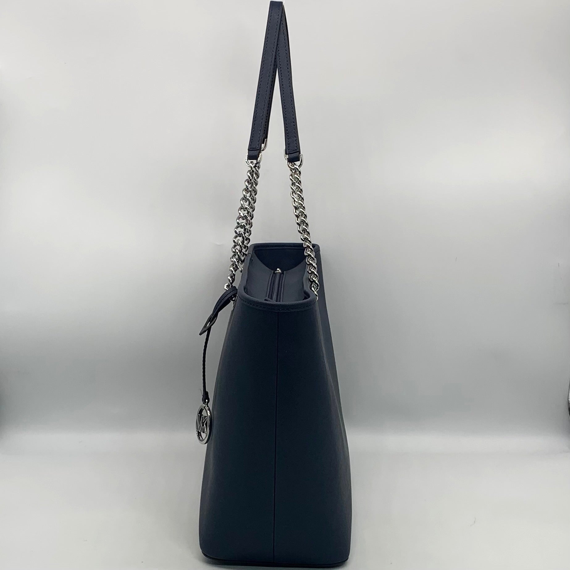 Michael Kors East West Shania Navy Chain Tote