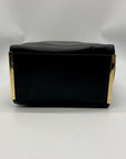 Michael Kors Black Leather Lana Convertible Satchel Bag