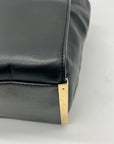 Michael Kors Black Leather Lana Convertible Satchel Bag