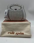 Cult Gaia Mimi Silver Top Handle Bag