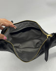 Rag & Bone Black Spire Leather Hobo Bag