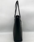 Kate Spade Black Leather Sawyer Street Maxi Tote Bag