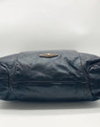 Elliott Lucca Black Leather Sinatra Shoulder Bag