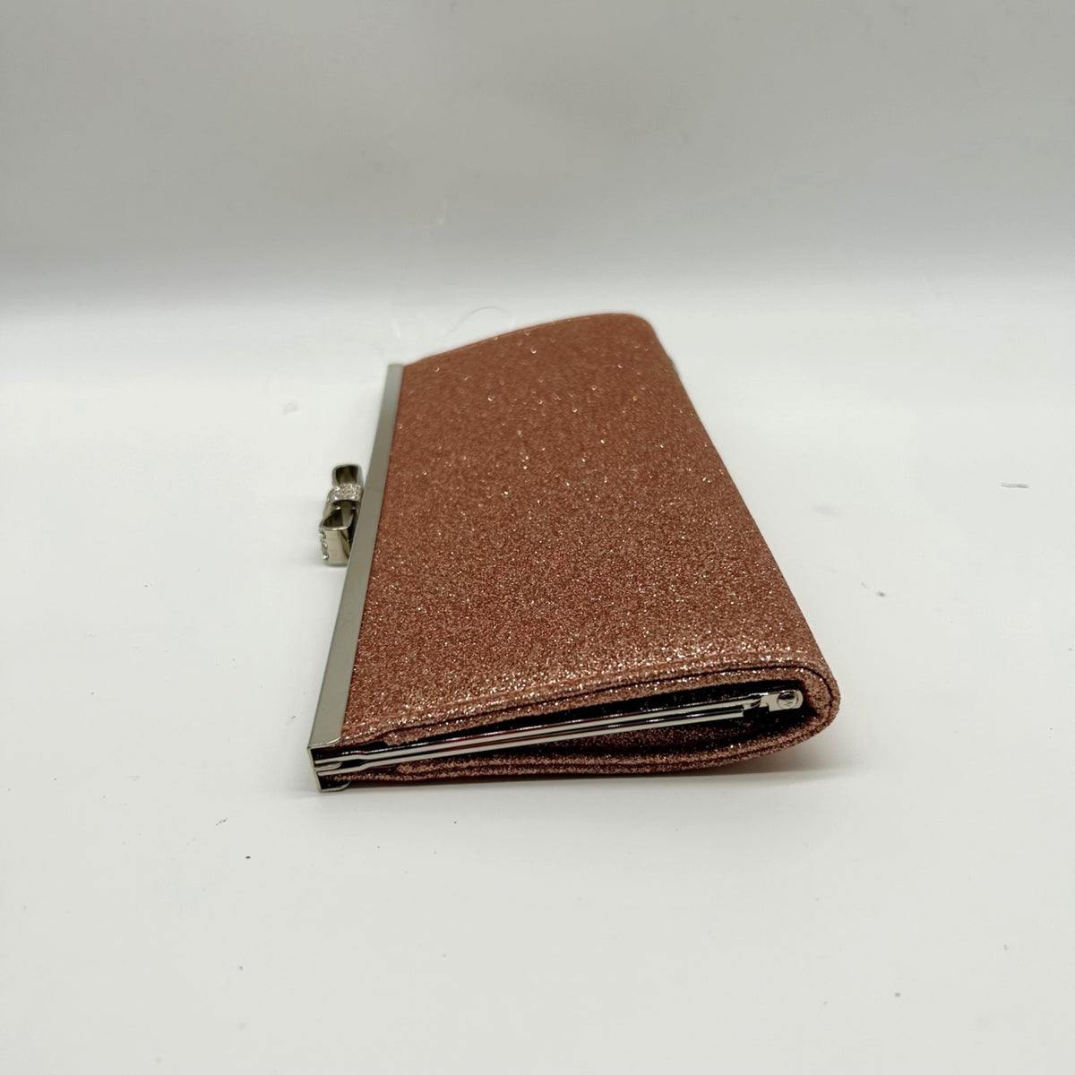 I.N.C. International Concepts Rose Gold Fabric Evening Clutch