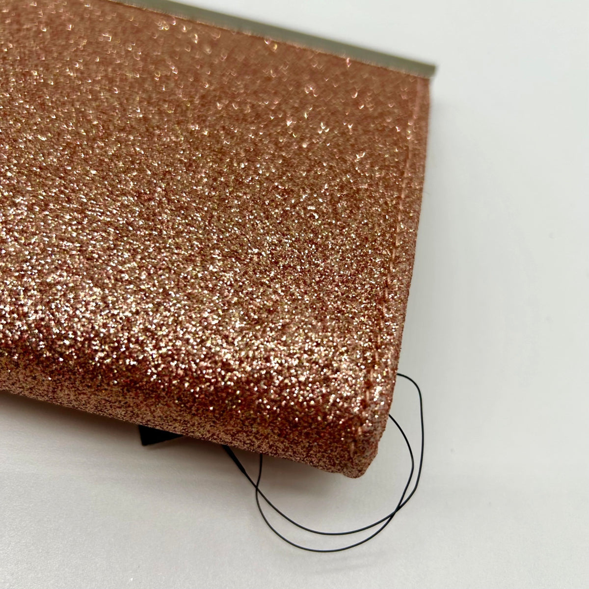 I.N.C. International Concepts Rose Gold Fabric Evening Clutch