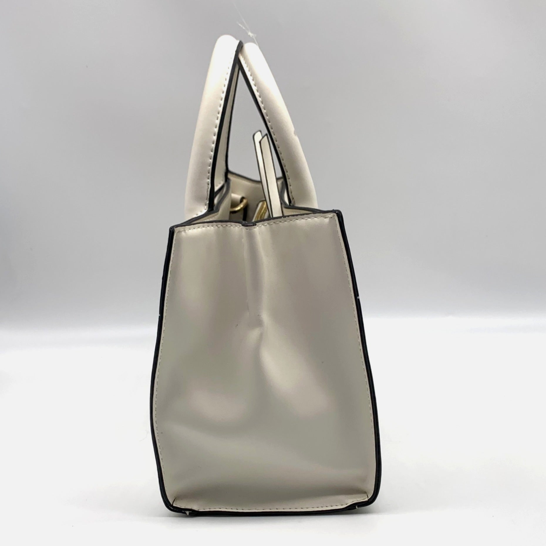 Crown &amp; Ivy White Convertible Crossbody Satchel