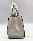 Crown & Ivy White Convertible Crossbody Satchel