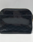 Michael Kors Black Cindy Patent Leather Dome Shoulder Bag