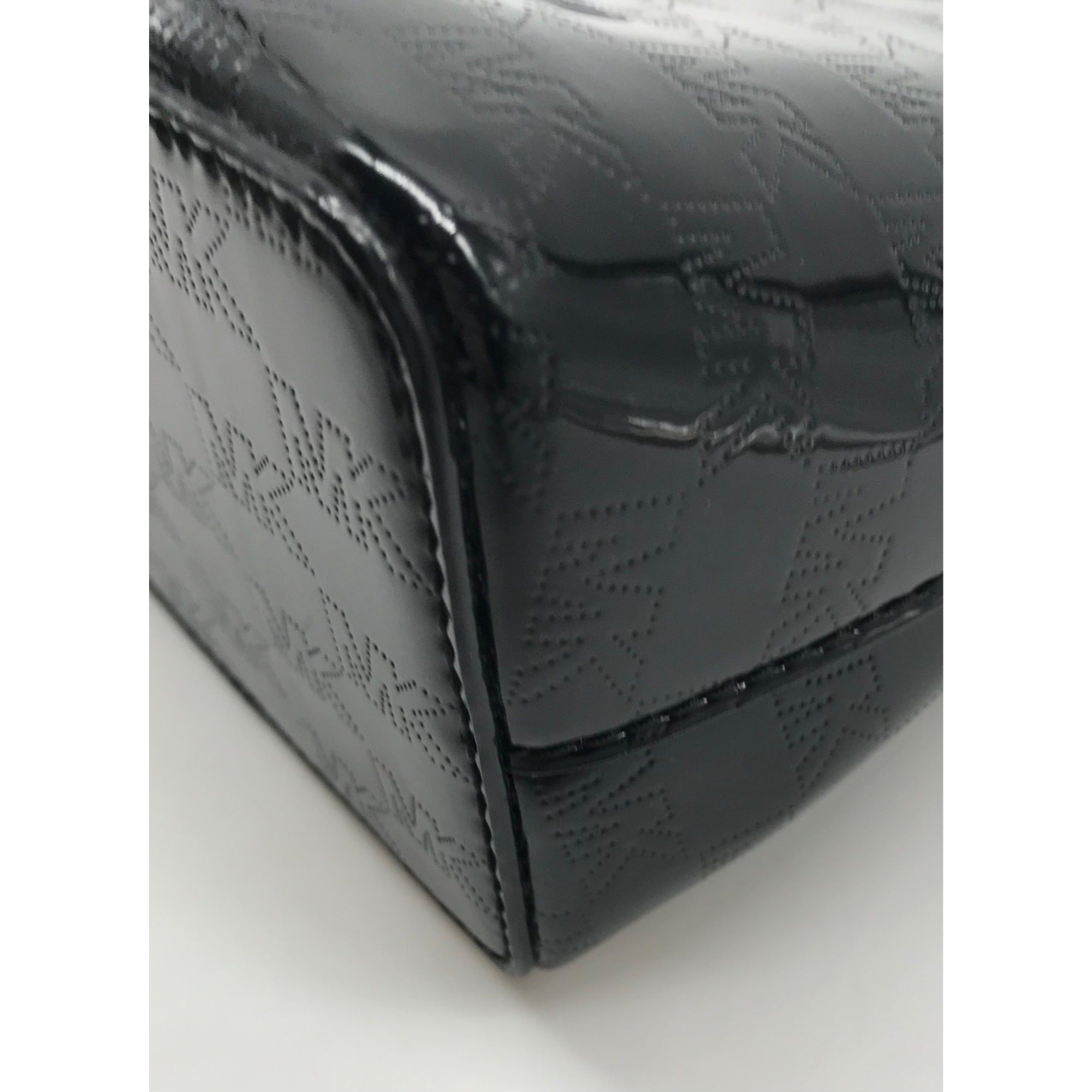 Michael Kors Black Cindy Patent Leather Dome Shoulder Bag