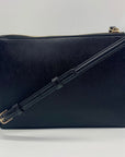 Kate Spade Black Leather Cameron Zip Crossbody Bag