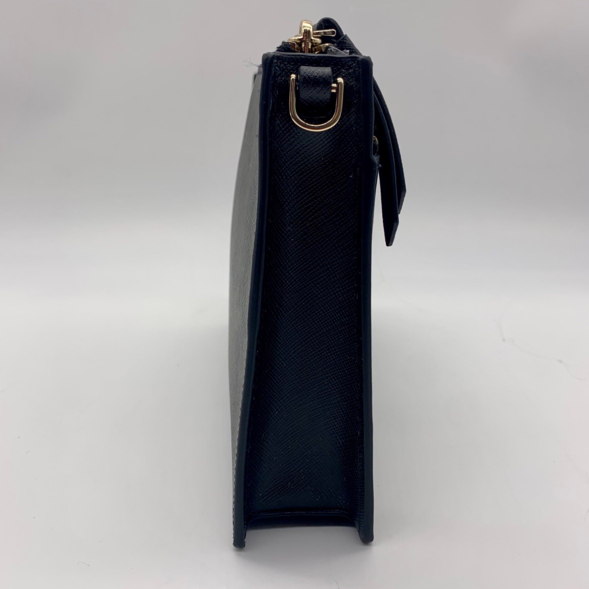 Kate Spade Black Leather Cameron Zip Crossbody Bag
