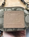 Coach Tan Patent Leather Gallery Tote Bag 11500