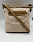 Style & Co Beige Straw Crossbody Bag