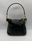 Coach Black Pebbled Leather Reversible Handbag F34823
