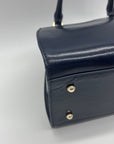 Brahmin Blue Leather Shoulder Bag