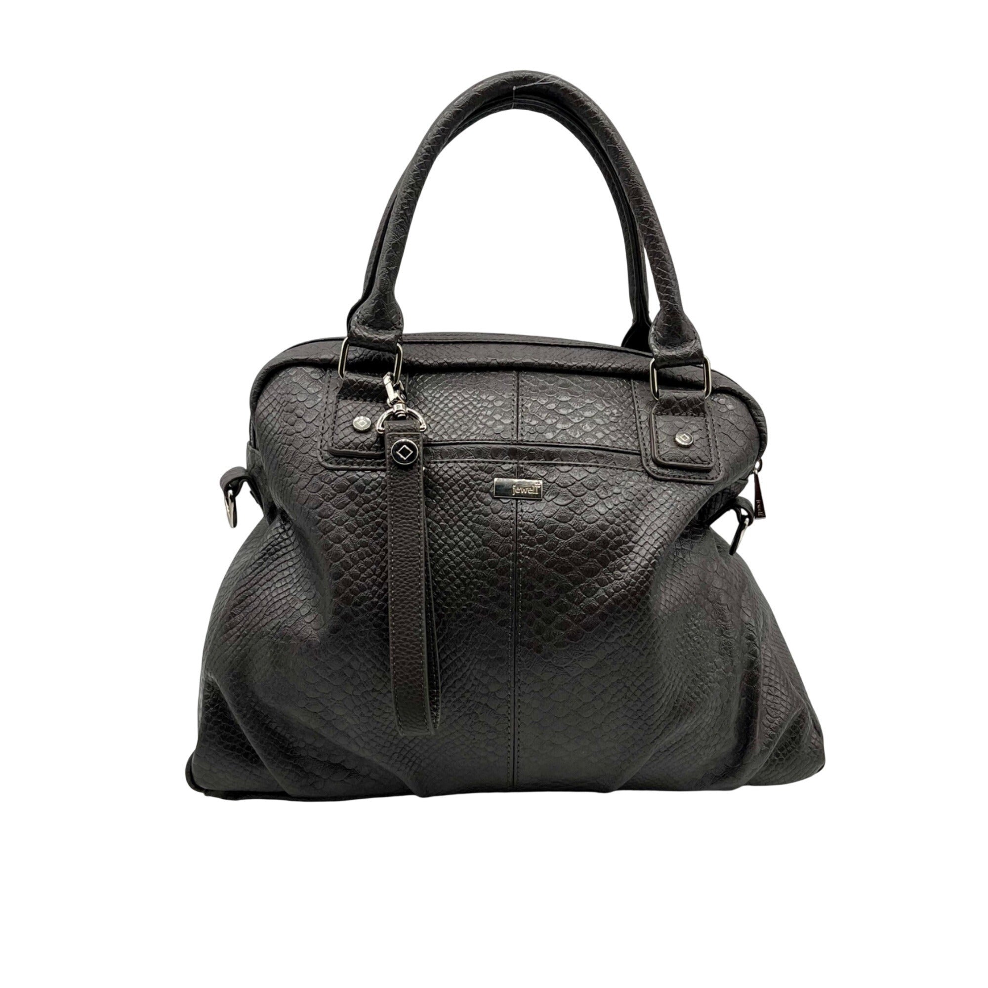 Jewell Grey Faux Leather Thirty-One Couture Street