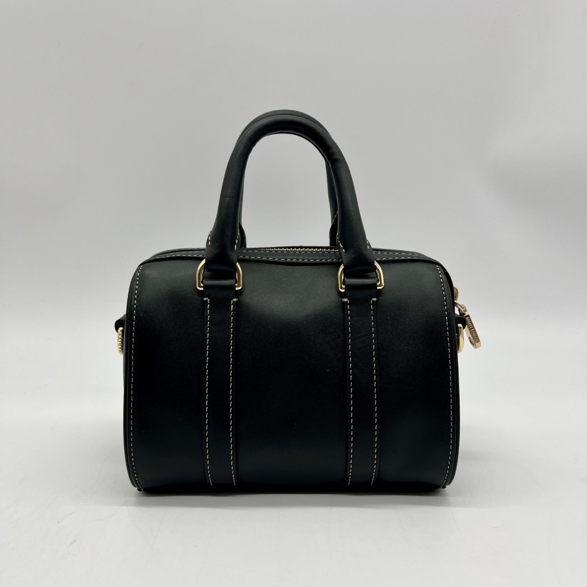 Radley London Black Leather Mini Satchel Bag