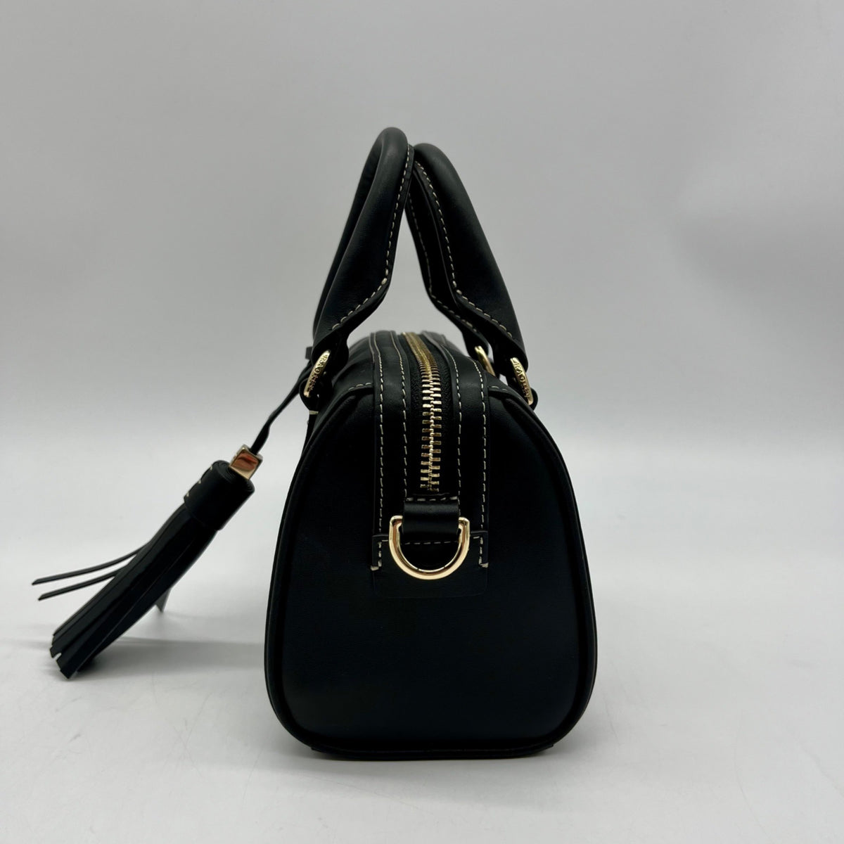 Radley London Black Leather Mini Satchel Bag
