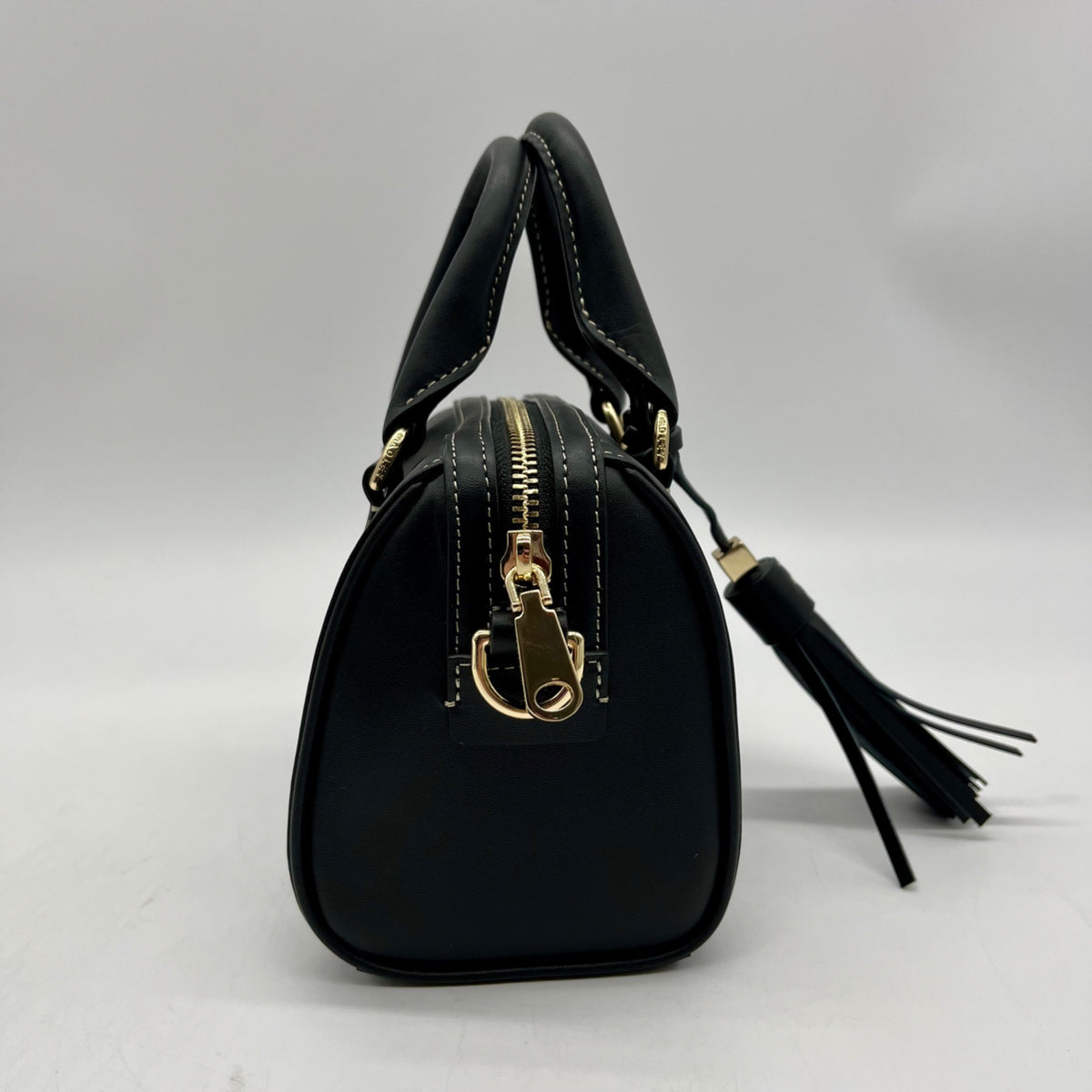 Radley London Black Leather Mini Satchel Bag
