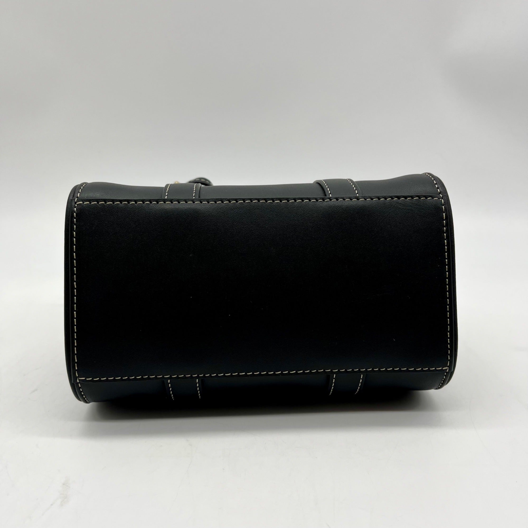 Radley London Black Leather Mini Satchel Bag