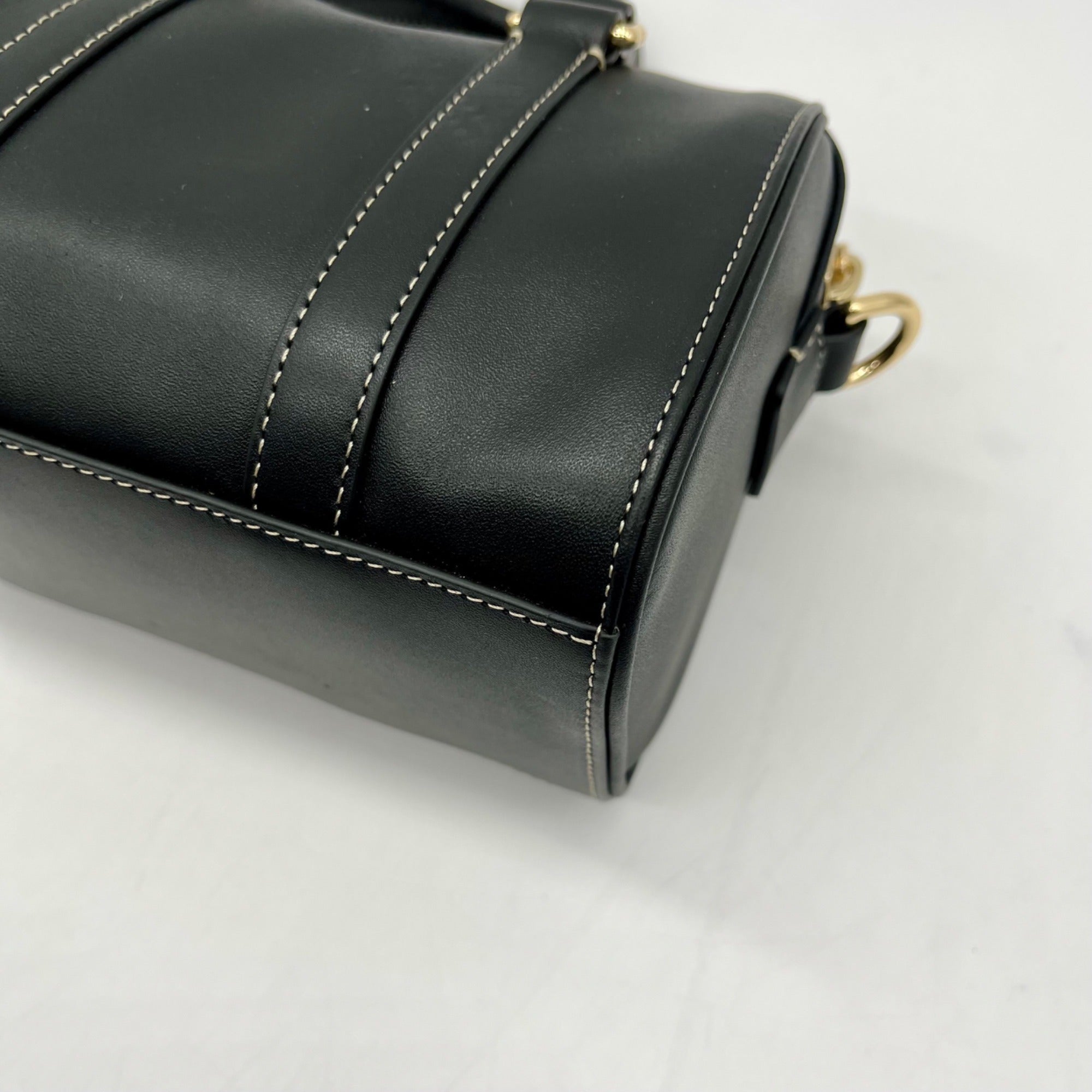 Radley London Black Leather Mini Satchel Bag