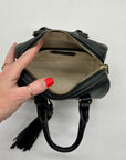 Radley London Black Leather Mini Satchel Bag