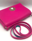 Kate Spade Hot Pink Leather Newbury Lane Crossbody Bag