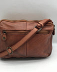 In Leatherz Brown Leather Artisan Crossbody Bag