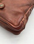 In Leatherz Brown Leather Artisan Crossbody Bag