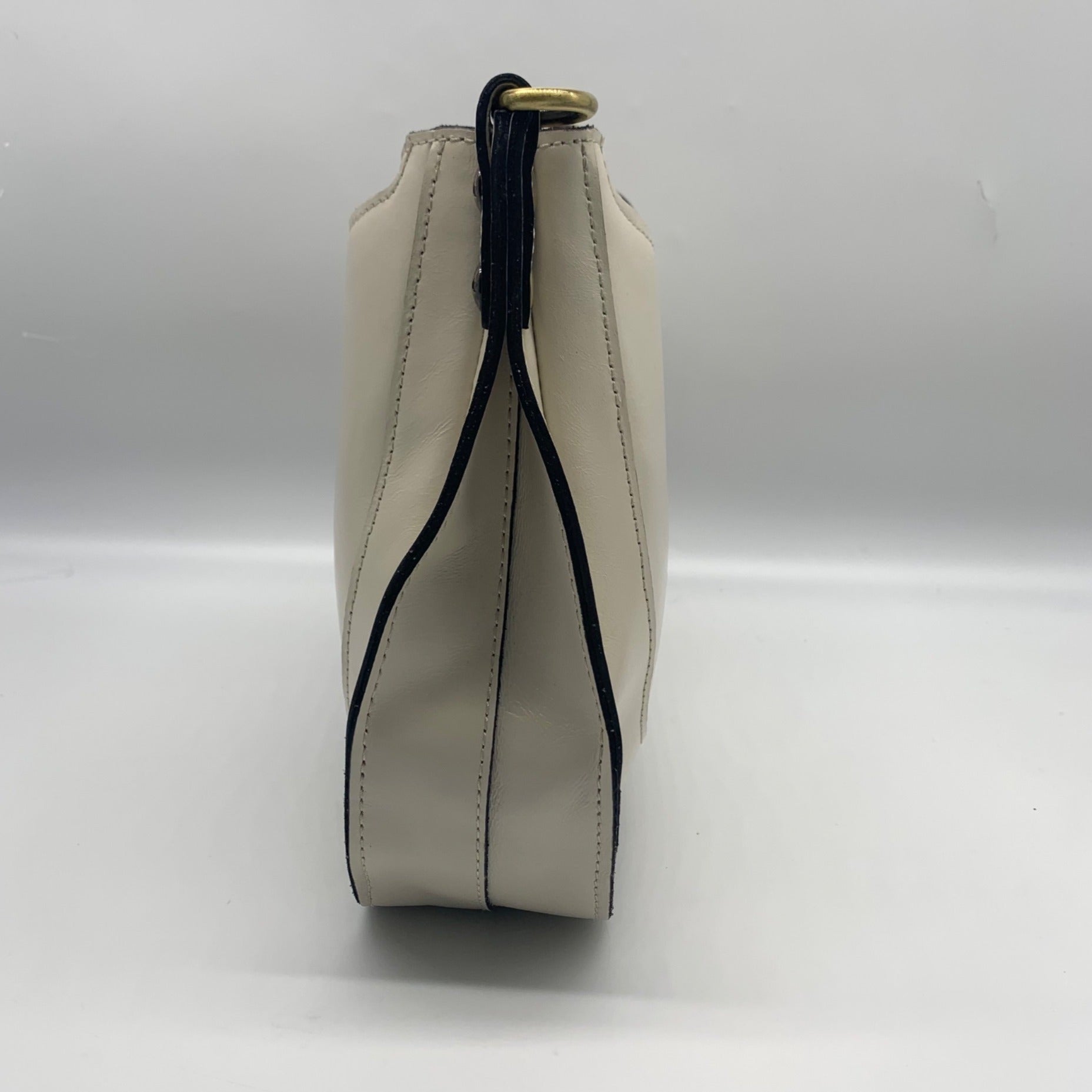 Patricia Nash Latte Leather Caletta Hobo Crossbody