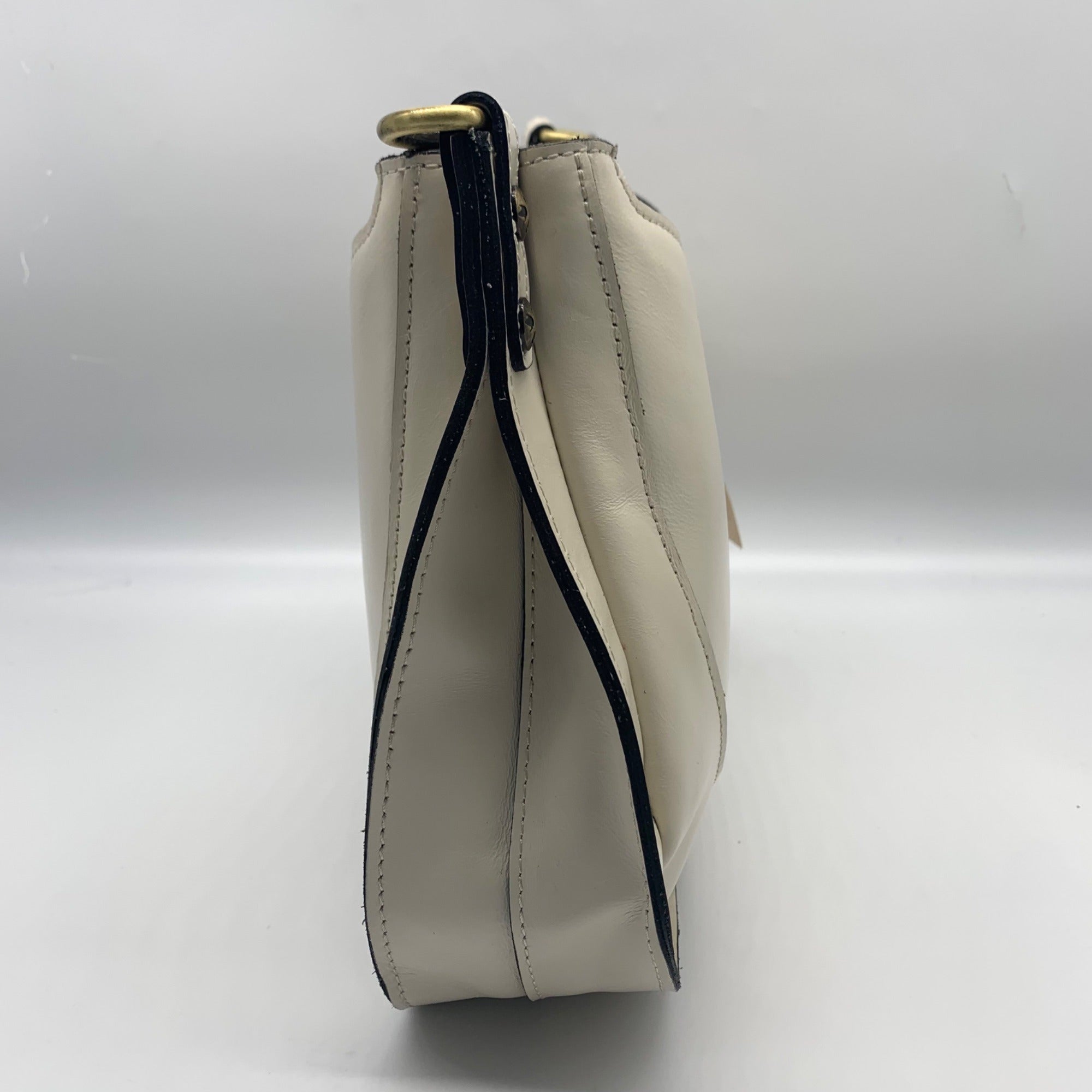Patricia Nash Latte Leather Caletta Hobo Crossbody