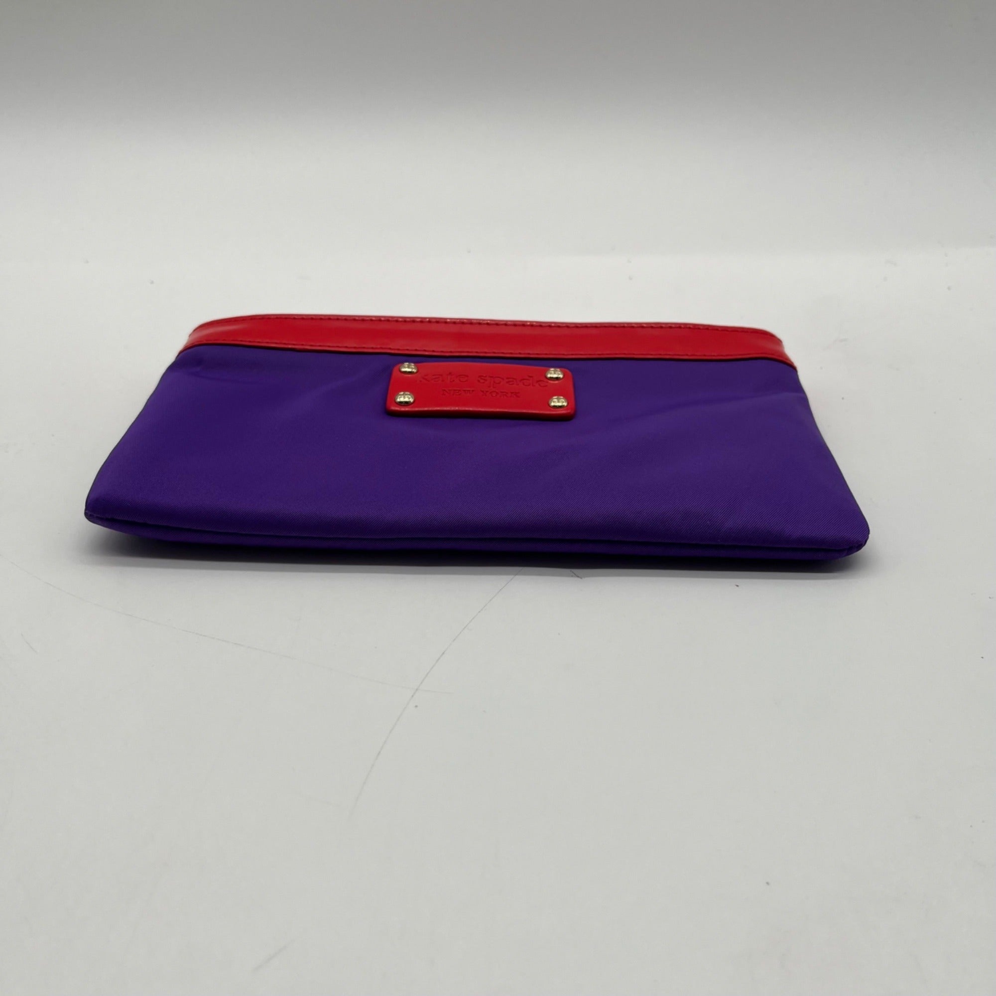 Kate Spade Purple Nylon Wristlet Wallet