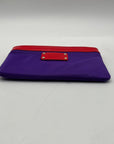 Kate Spade Purple Nylon Wristlet Wallet
