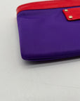 Kate Spade Purple Nylon Wristlet Wallet