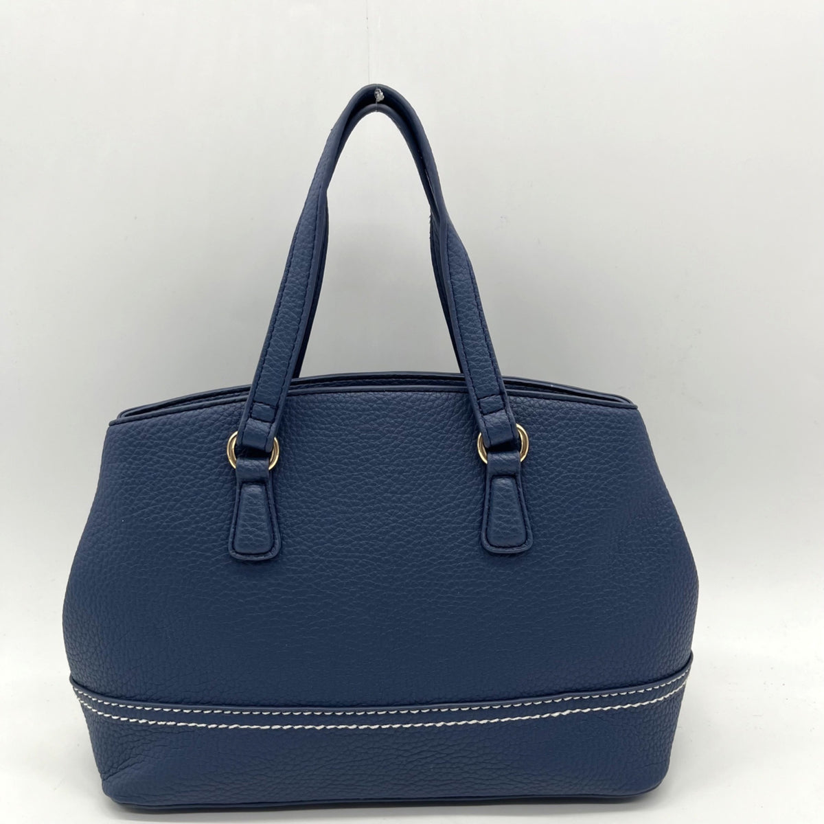 Gloria Vanderbilt Blue Faux Leather Shoulder Bag