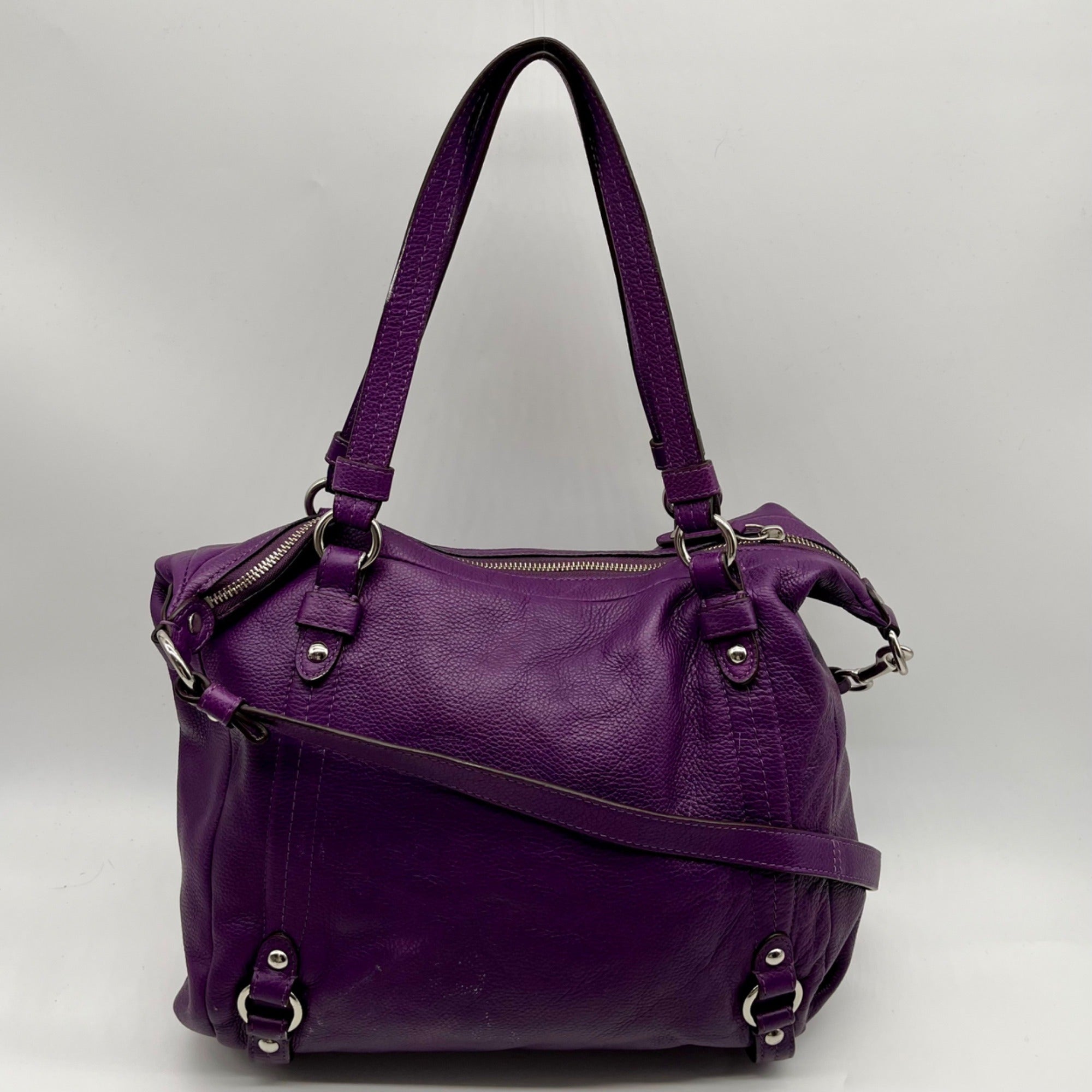 Coach Purple Alexandria Shoulder Bag F17566