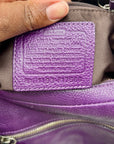 Coach Purple Alexandria Shoulder Bag F17566