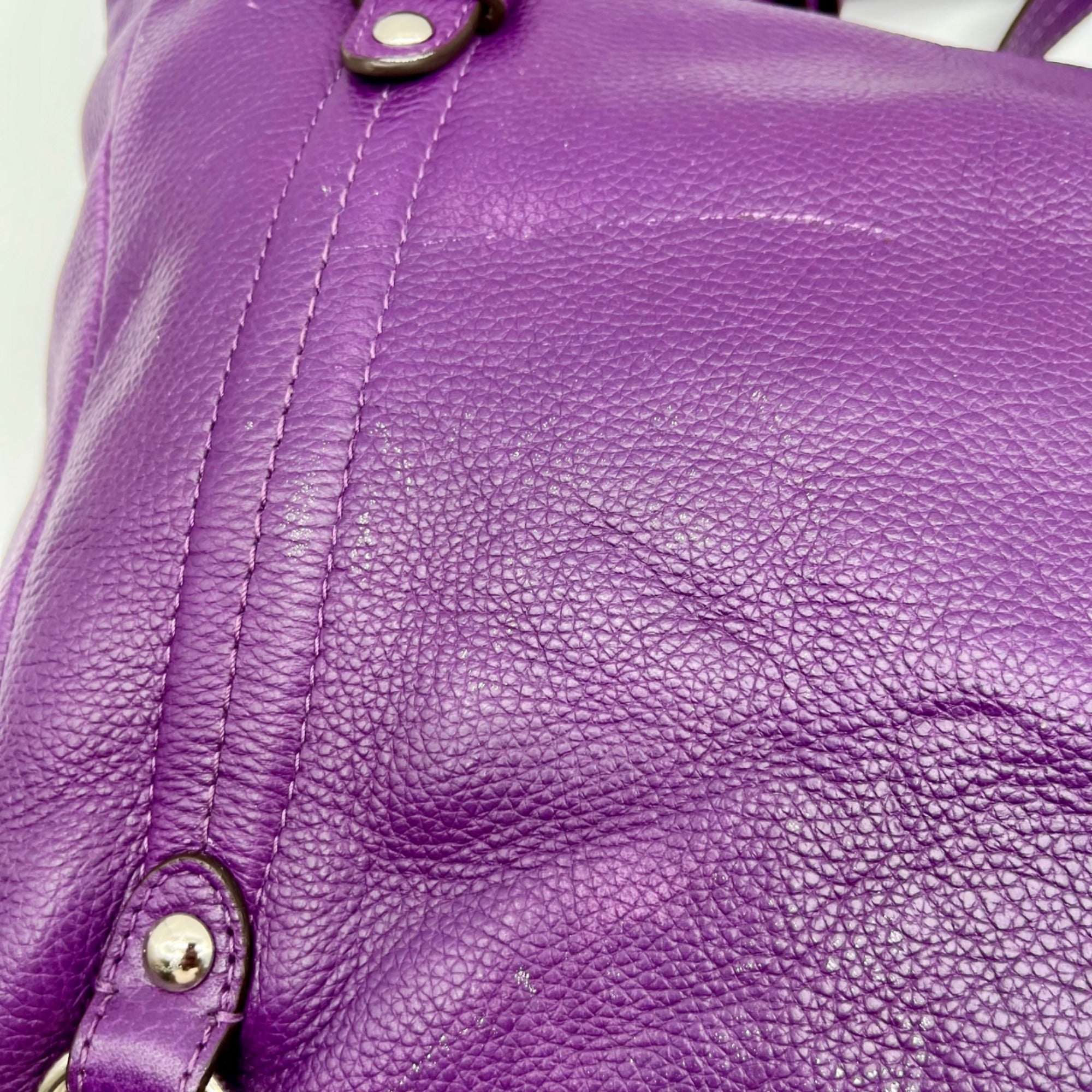 Coach Purple Alexandria Shoulder Bag F17566